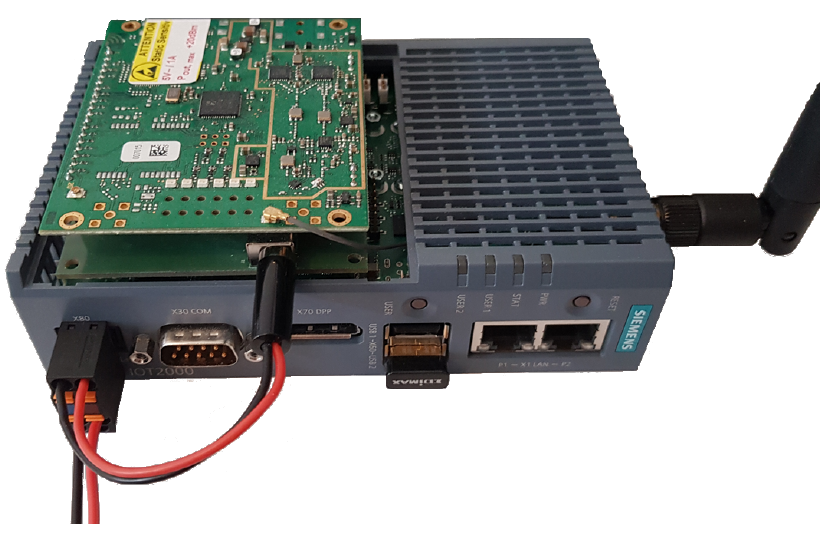 IOT2050 с концентратором IC880A в качестве Lorawan Gateway