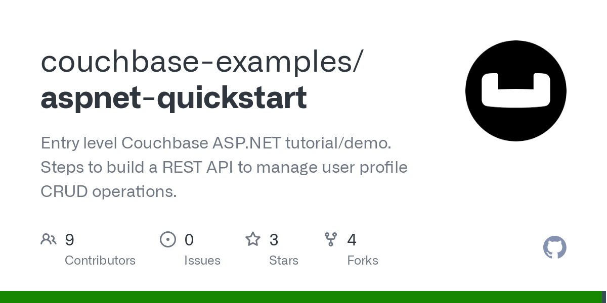 aspnet quickstart