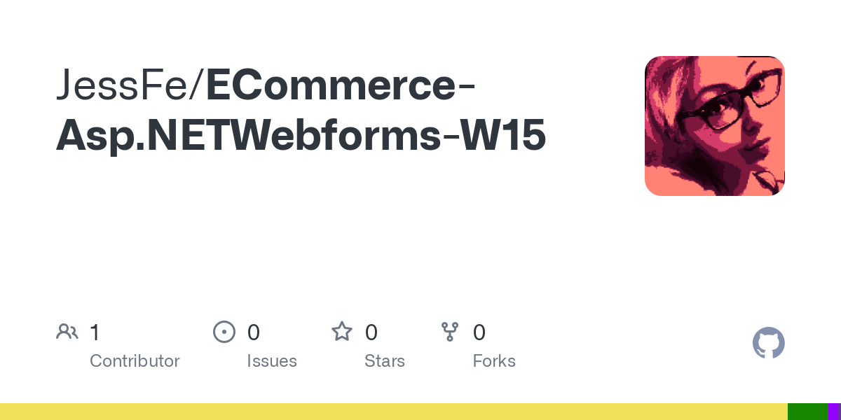 ECommerce Asp.NETWebforms W15