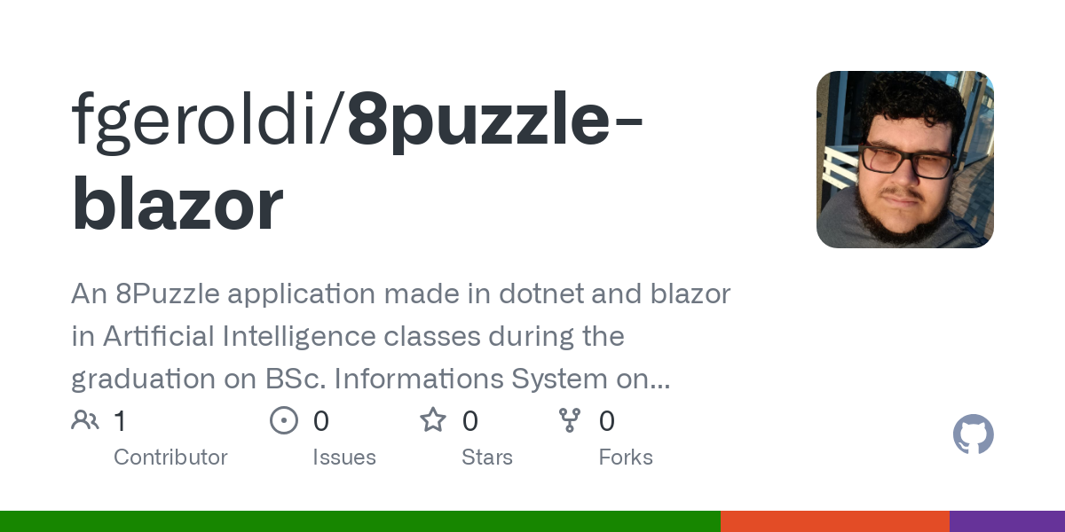 8puzzle blazor
