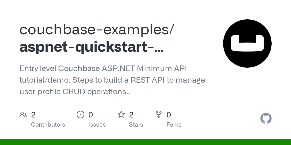 aspnet quickstart minapi user profile