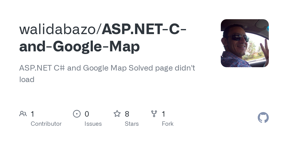 ASP.NET C and Google Map