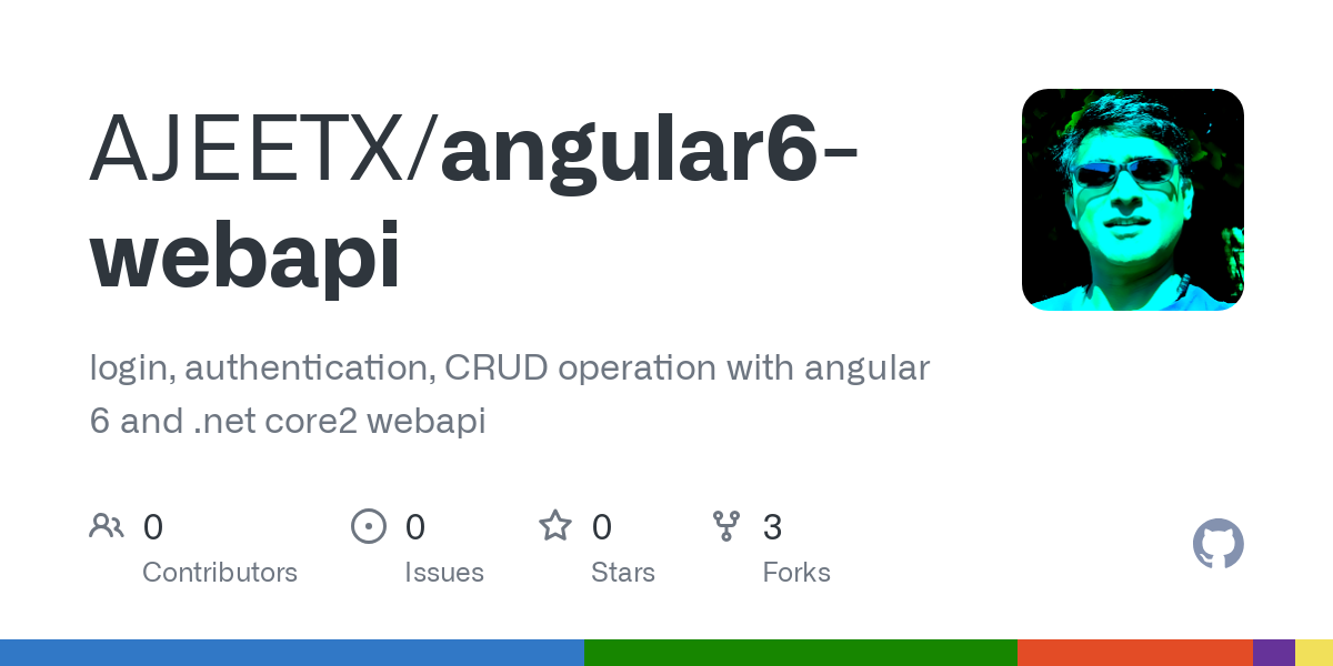 angular6 webapi