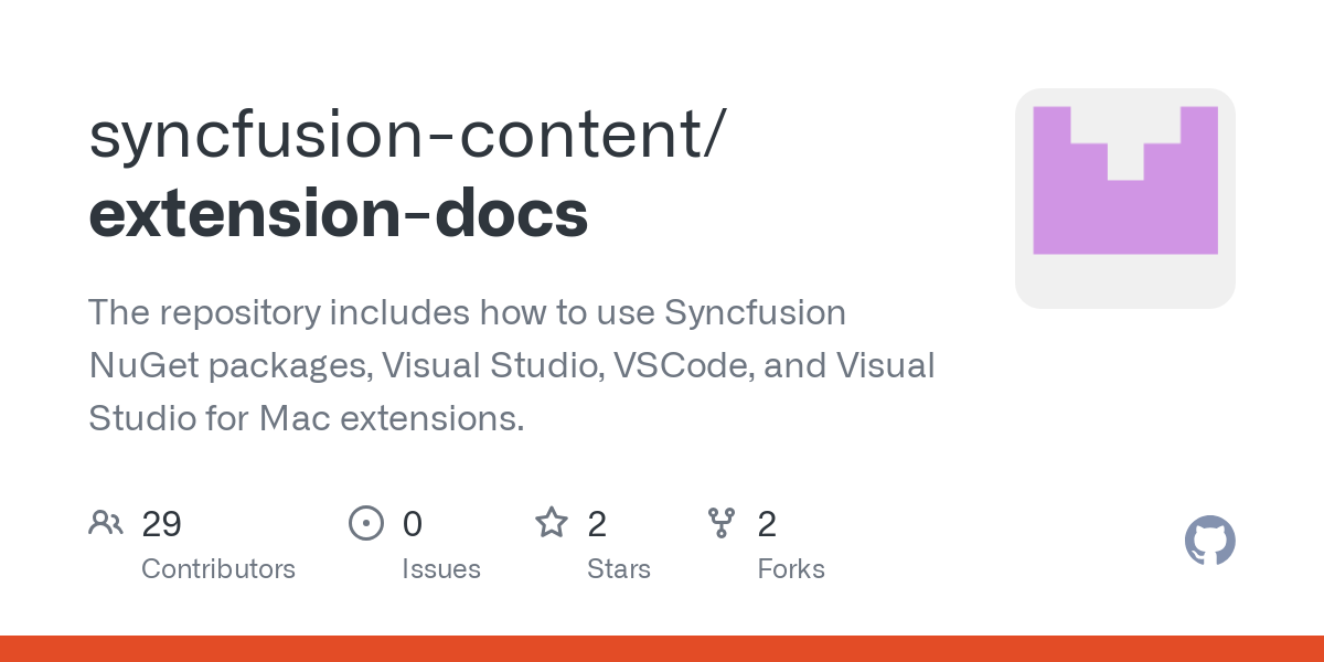 extension docs
