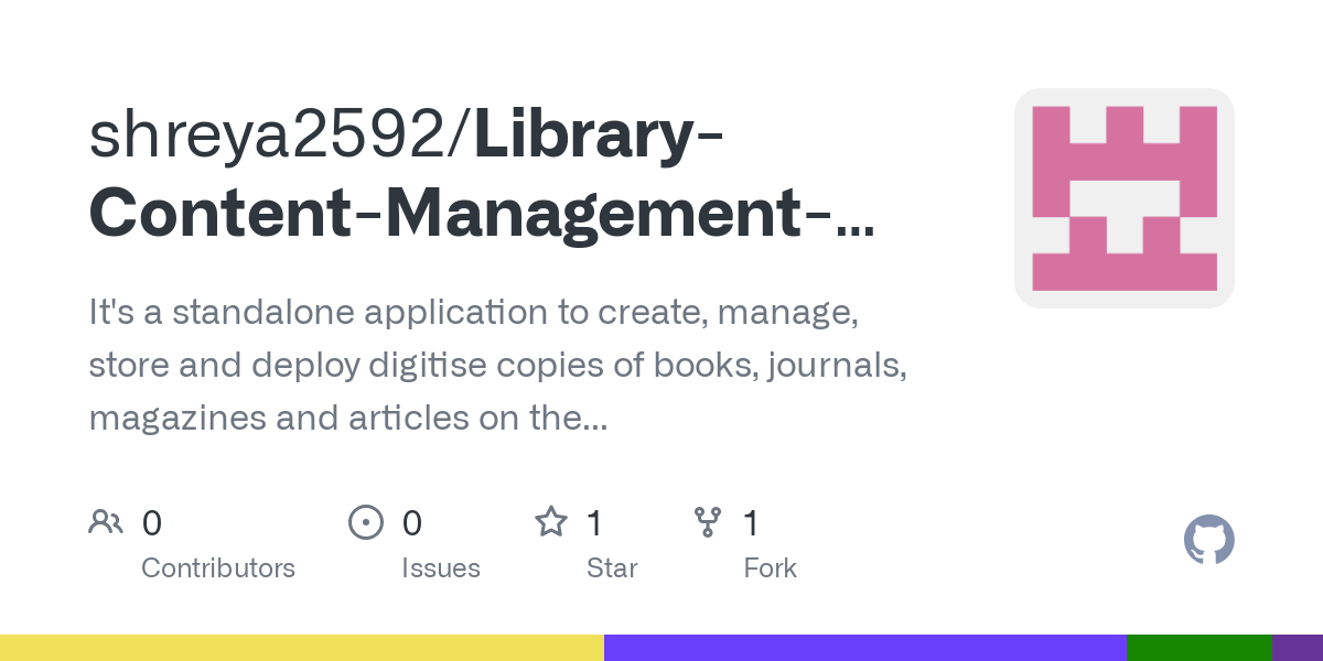 Library Content Management System