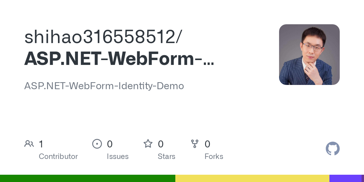 ASP.NET WebForm Identity Demo