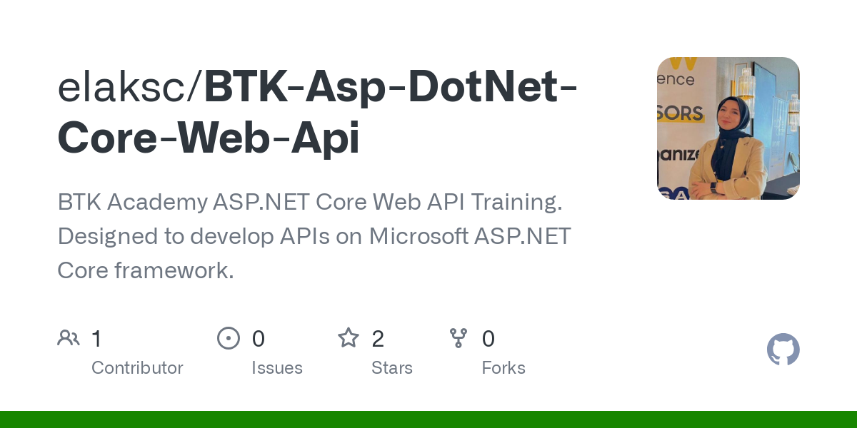BTK Asp DotNet Core Web Api