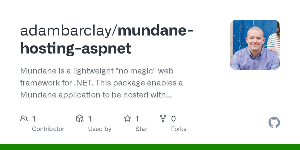 mundane hosting aspnet