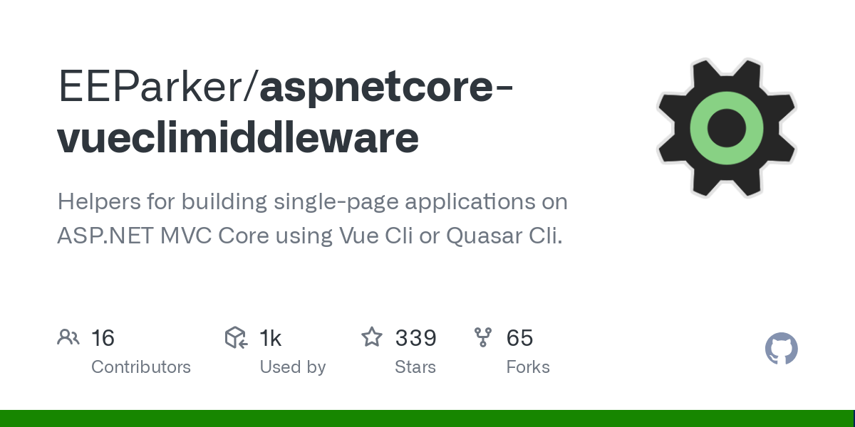 aspnetcore vueclimiddleware