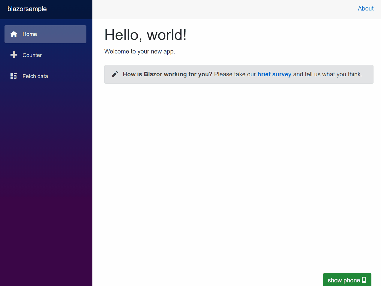 Animated screenshot of the app showing the dialer in use!