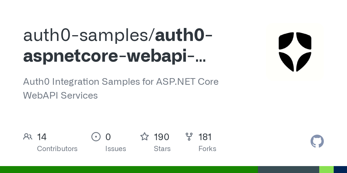 auth0 aspnetcore webapi samples