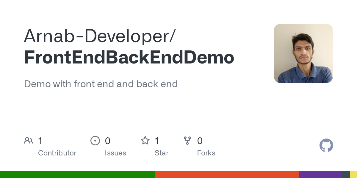 FrontEndBackEndDemo