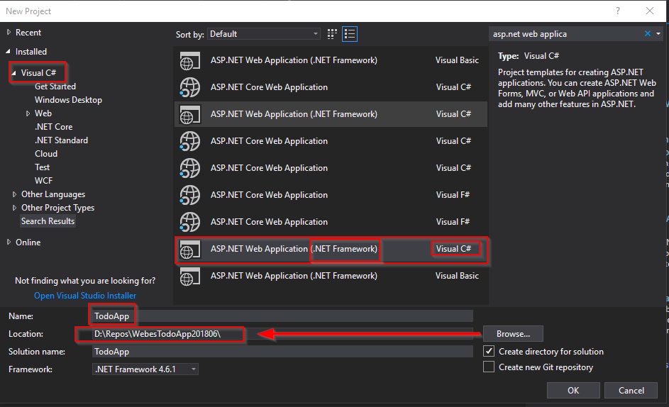 첫 번째 단계 : 새로운 프로젝트