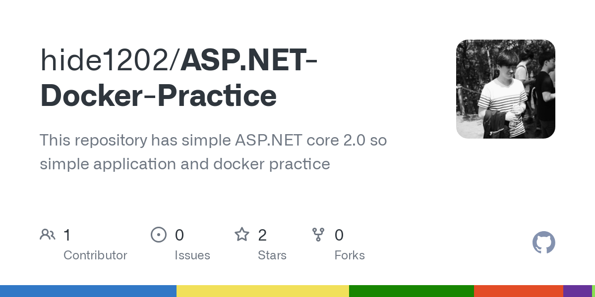 ASP.NET Docker Practice