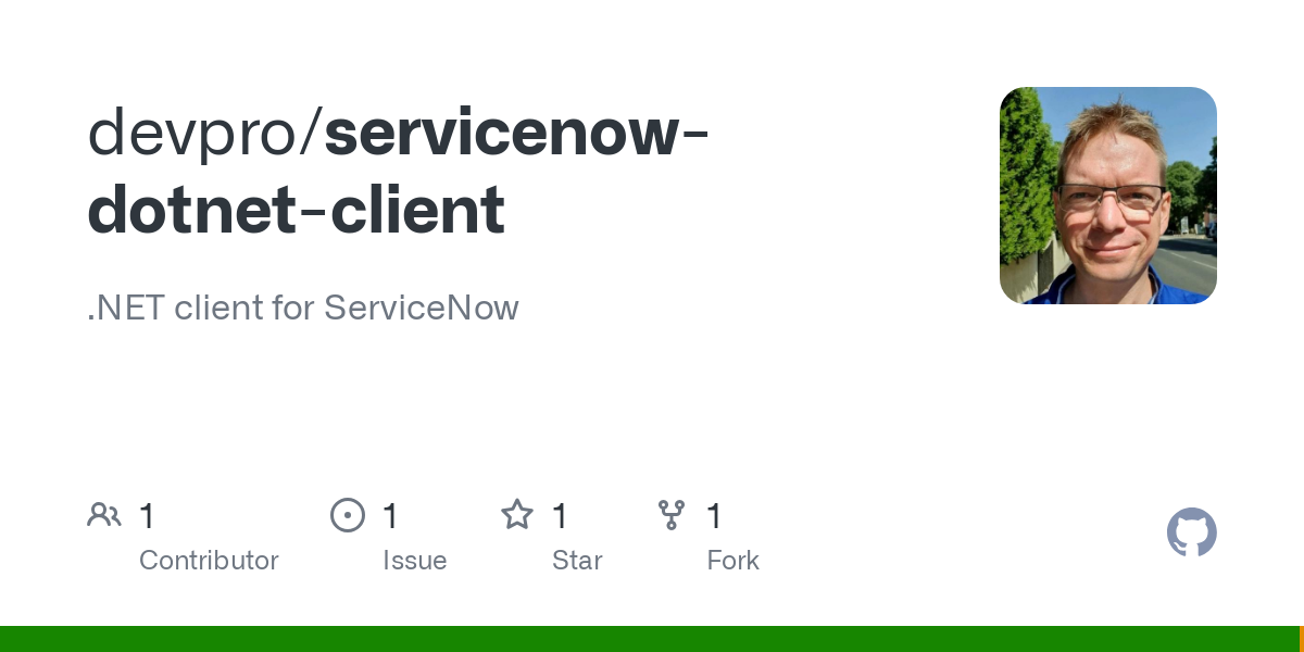 servicenow dotnet client