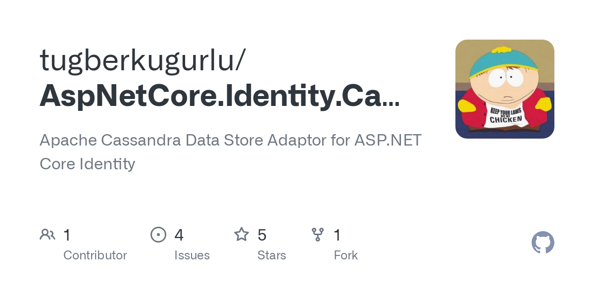 AspNetCore.Identity.Cassandra