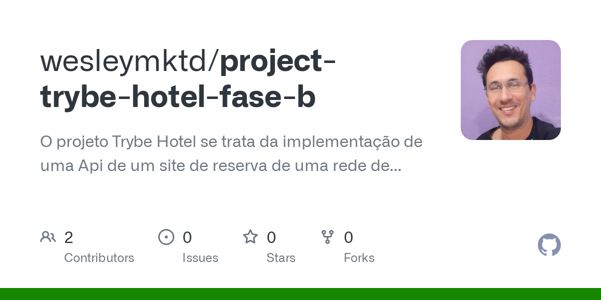 project trybe hotel fase b