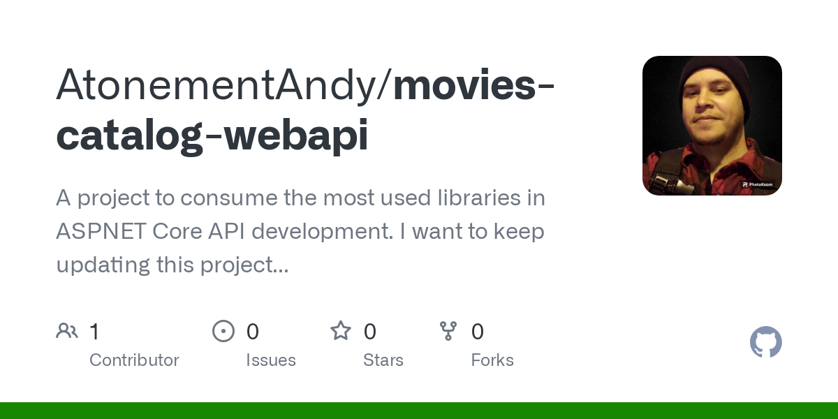 movies catalog webapi