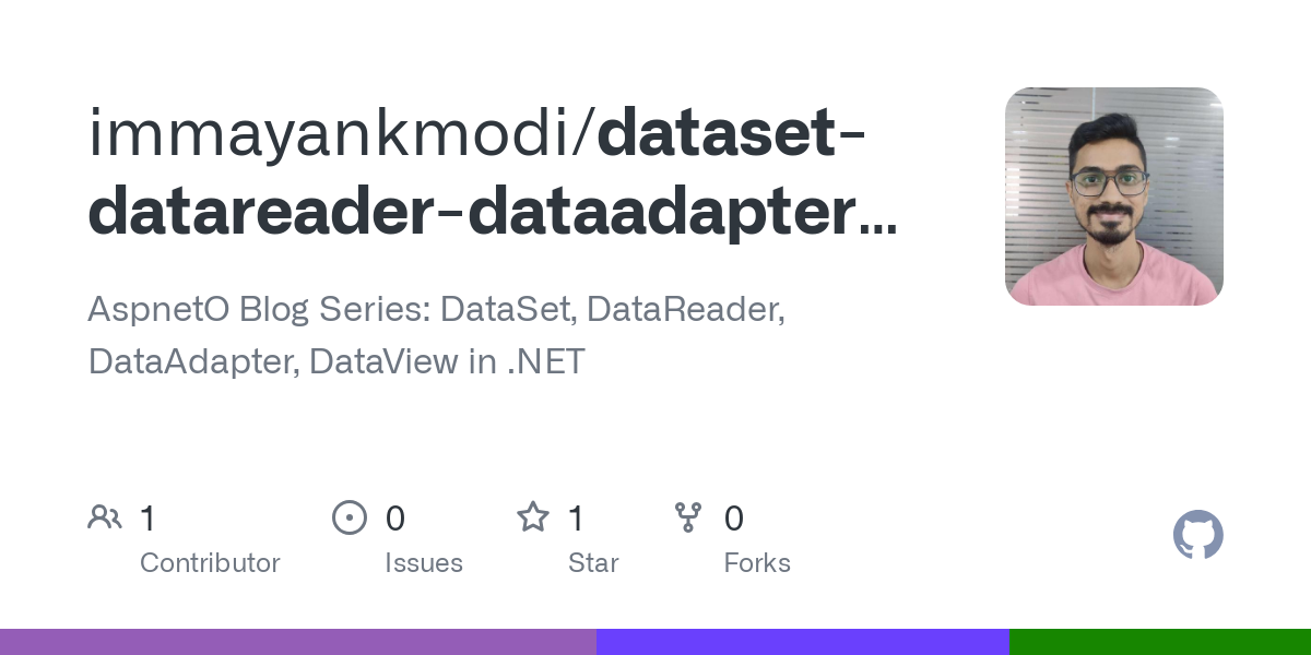 dataset datareader dataadapter dataview example