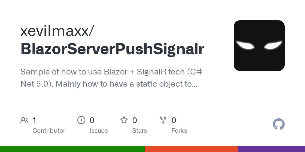 BlazorServerPushSignalr