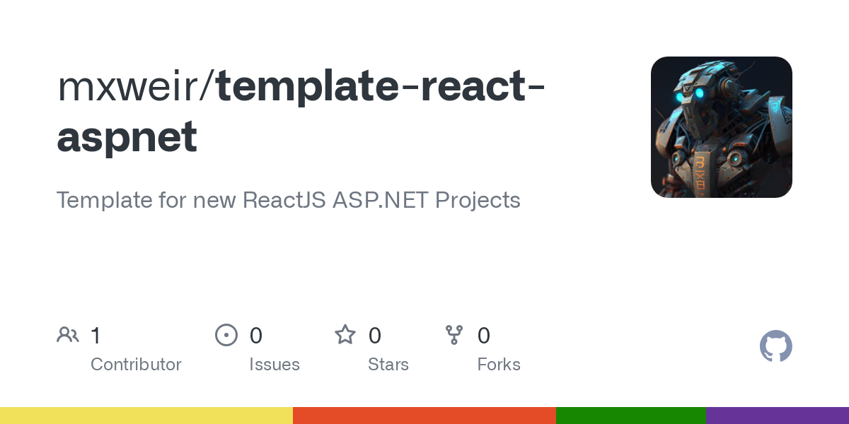 template react aspnet