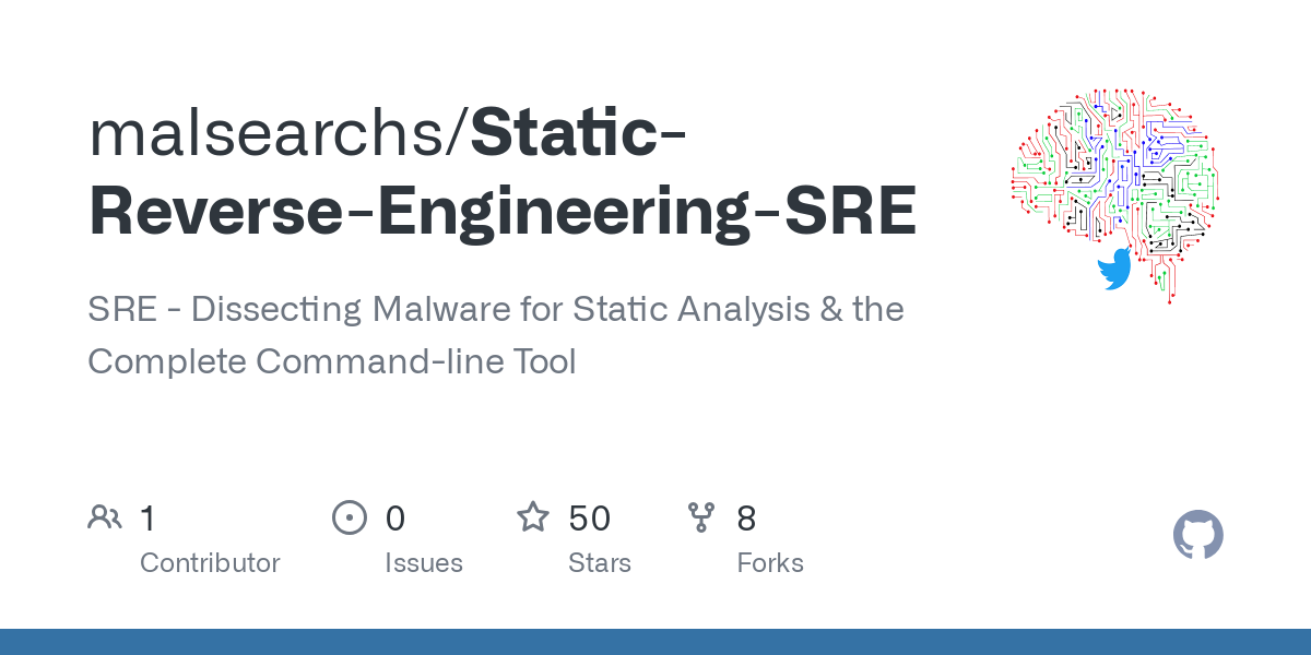 Static Reverse Engineering SRE