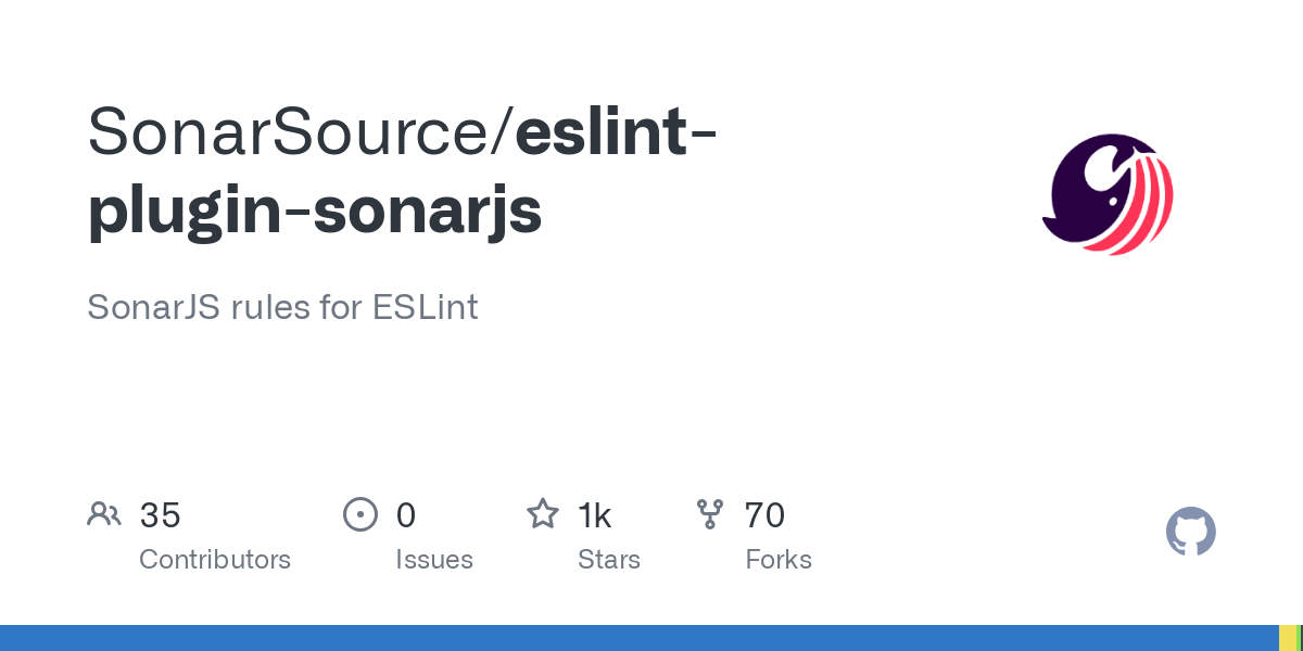 eslint plugin sonarjs