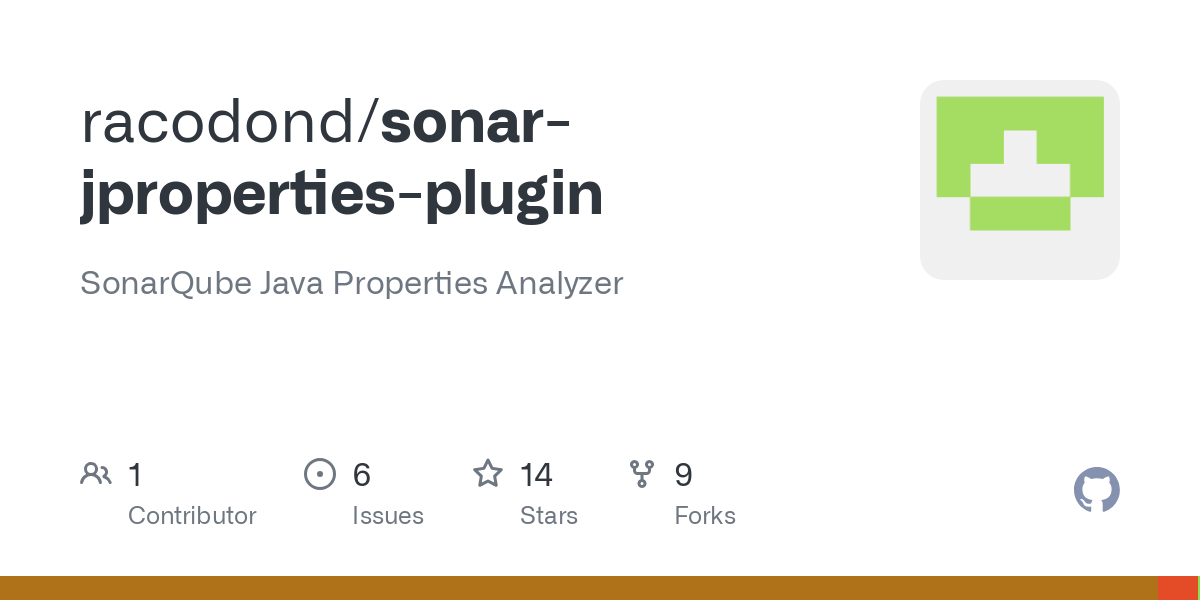 sonar jproperties plugin