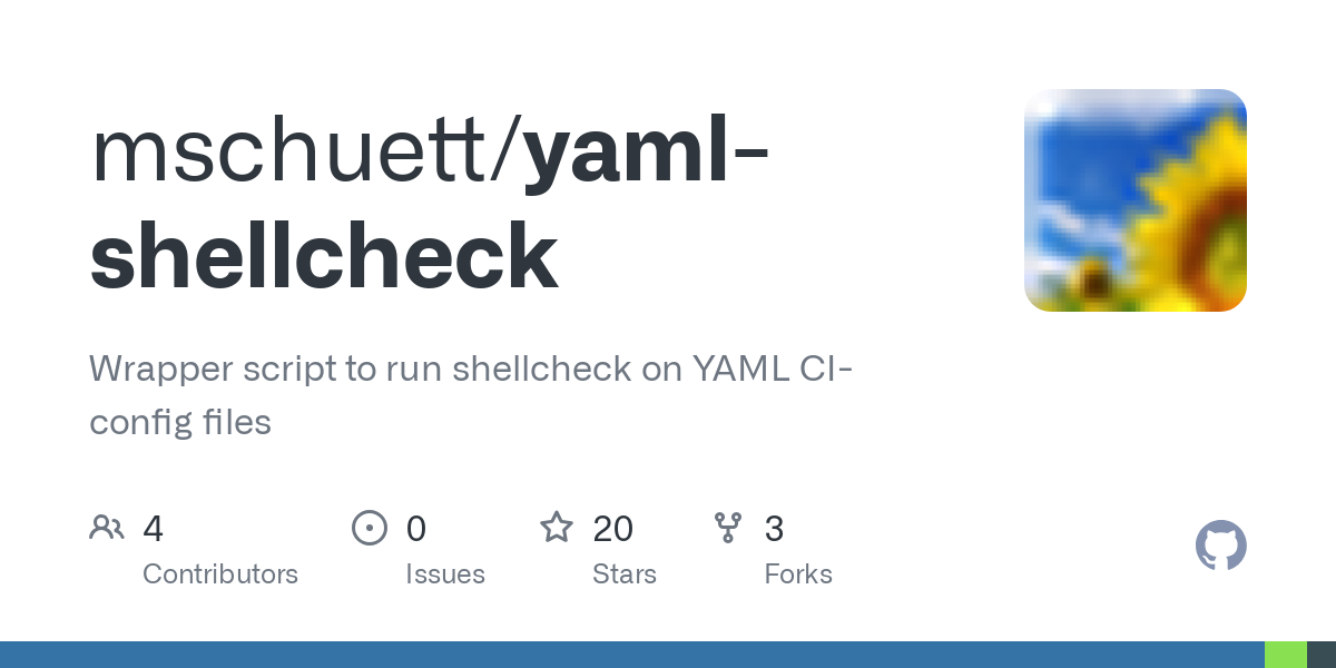 yaml shellcheck