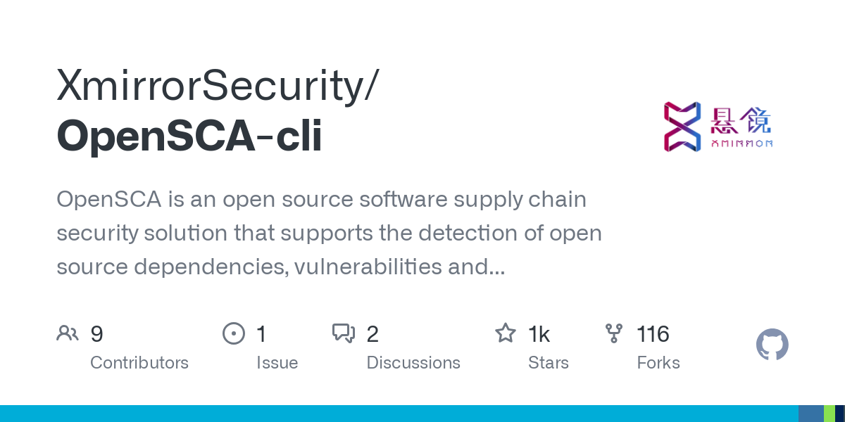 OpenSCA cli