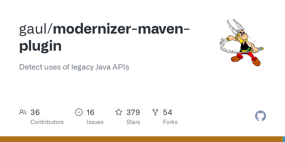 modernizer maven plugin