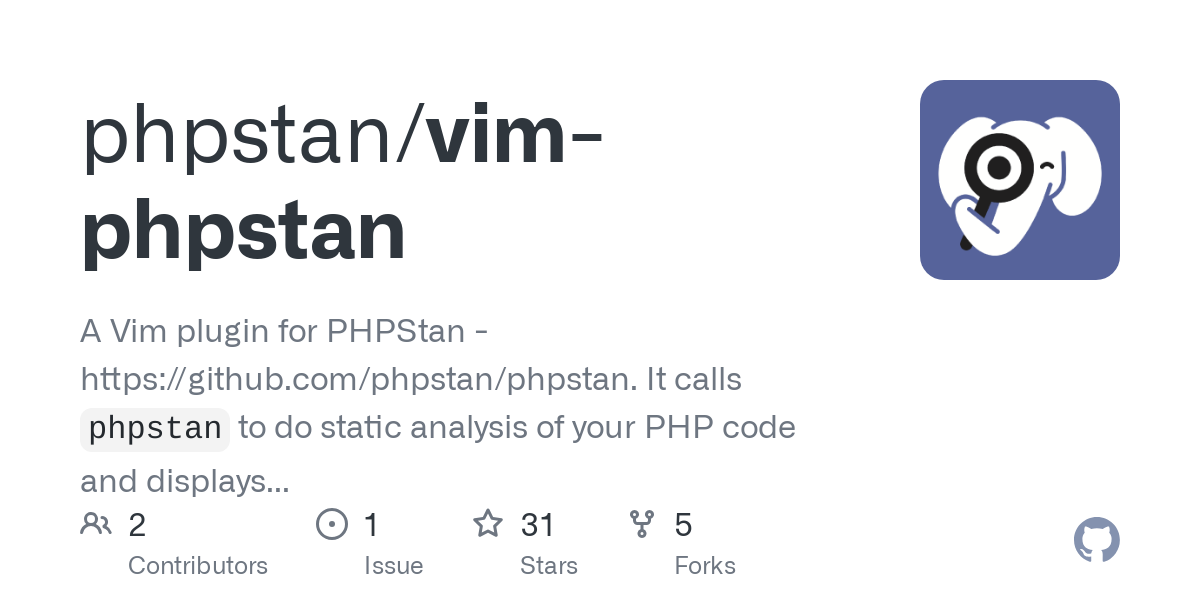 vim phpstan