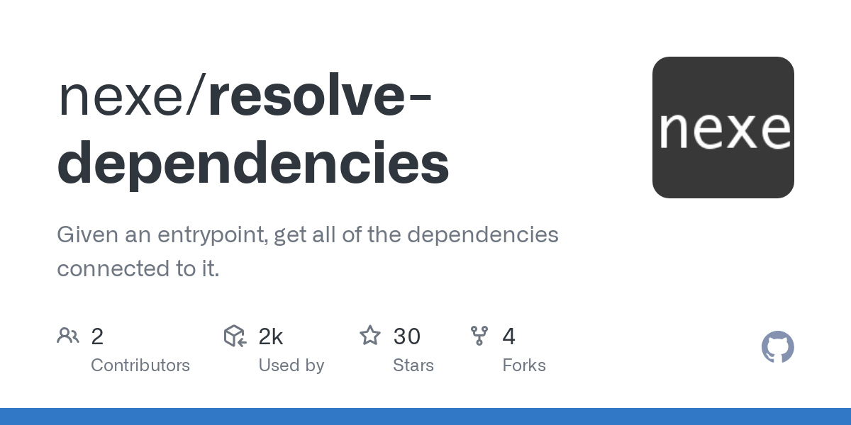 resolve dependencies