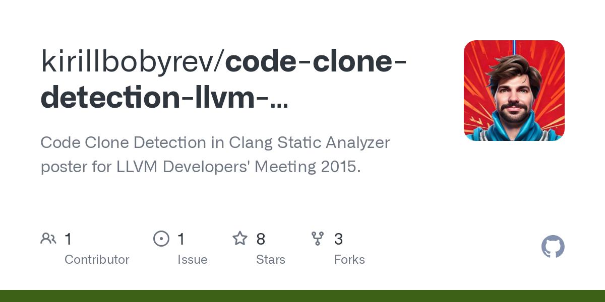code clone detection llvm devmtg15 poster