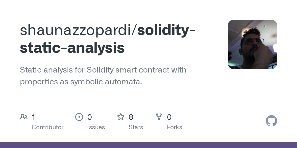 solidity static analysis