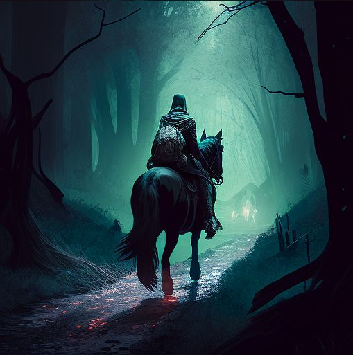 在黑暗的森林中侦察