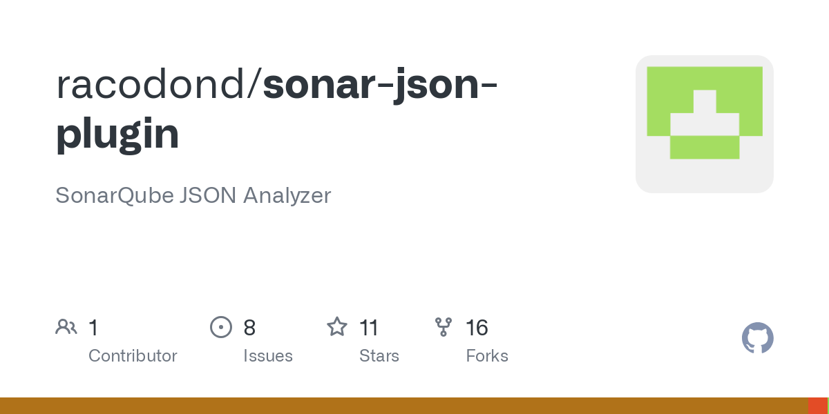sonar json plugin