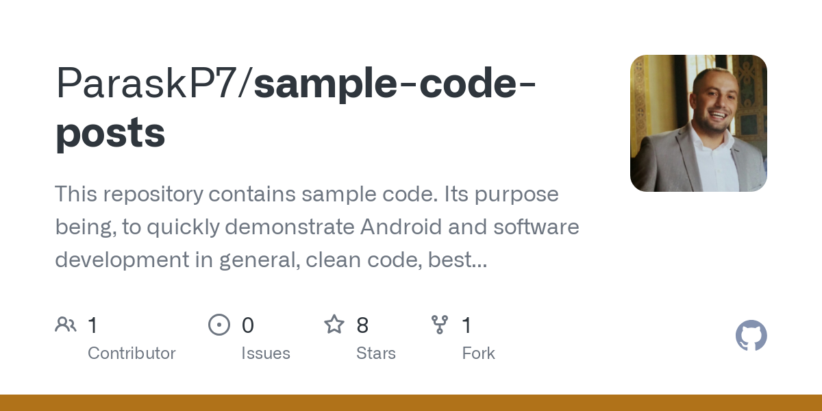 sample code posts