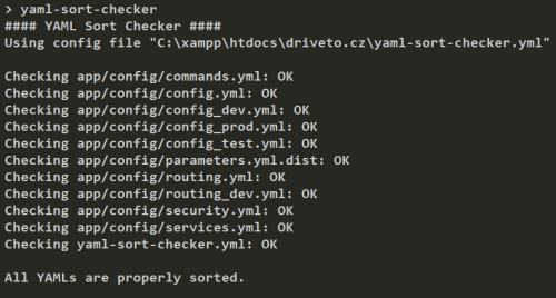 YAML-SORT-CHECKER演示
