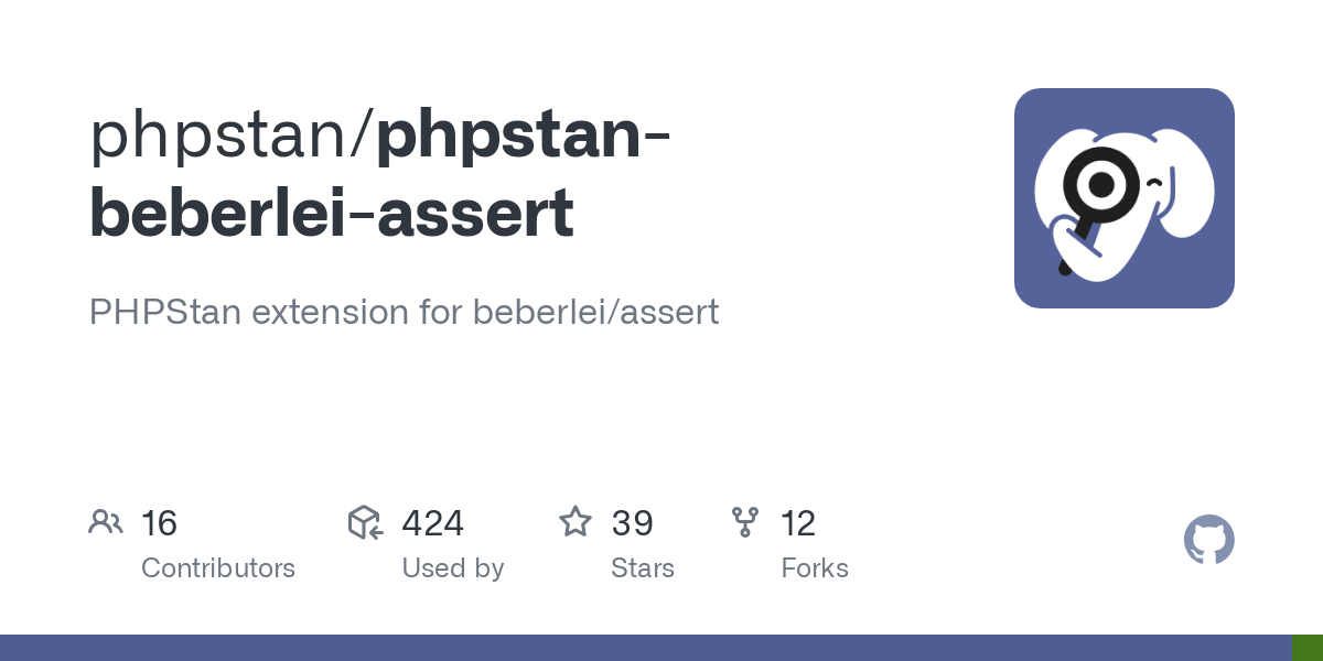 phpstan beberlei assert