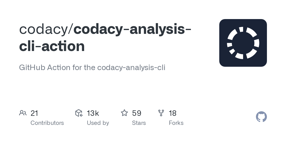 codacy analysis cli action
