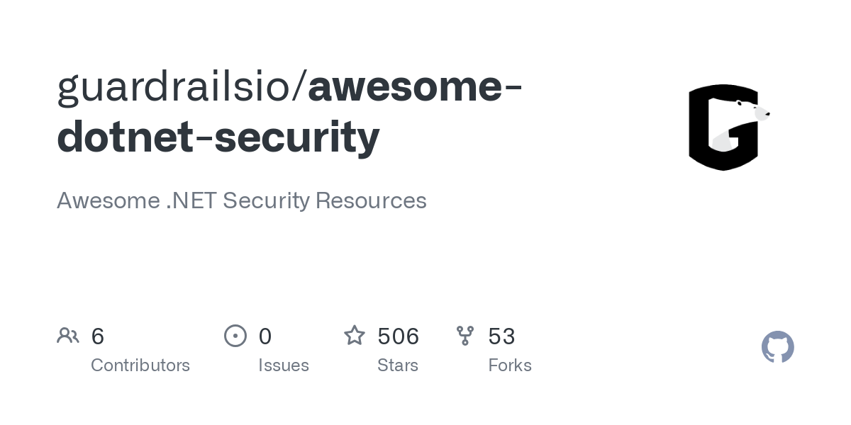 awesome dotnet security