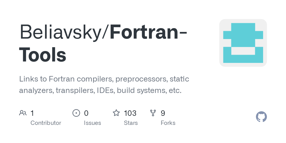 Fortran Tools