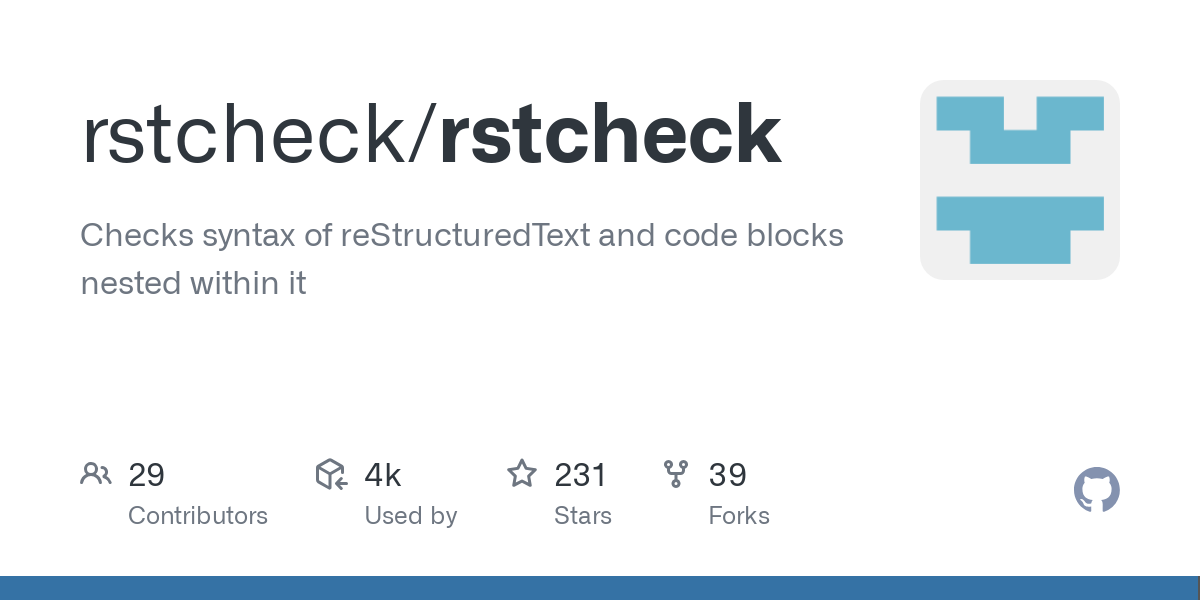 rstcheck
