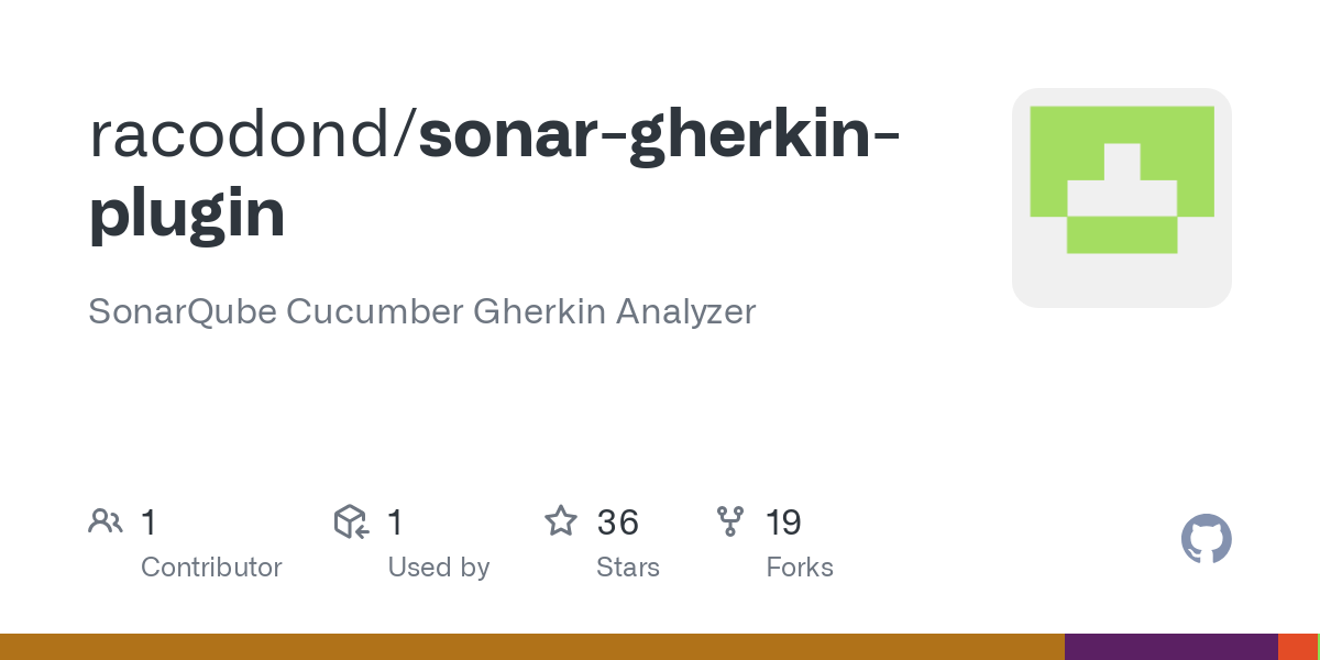 sonar gherkin plugin