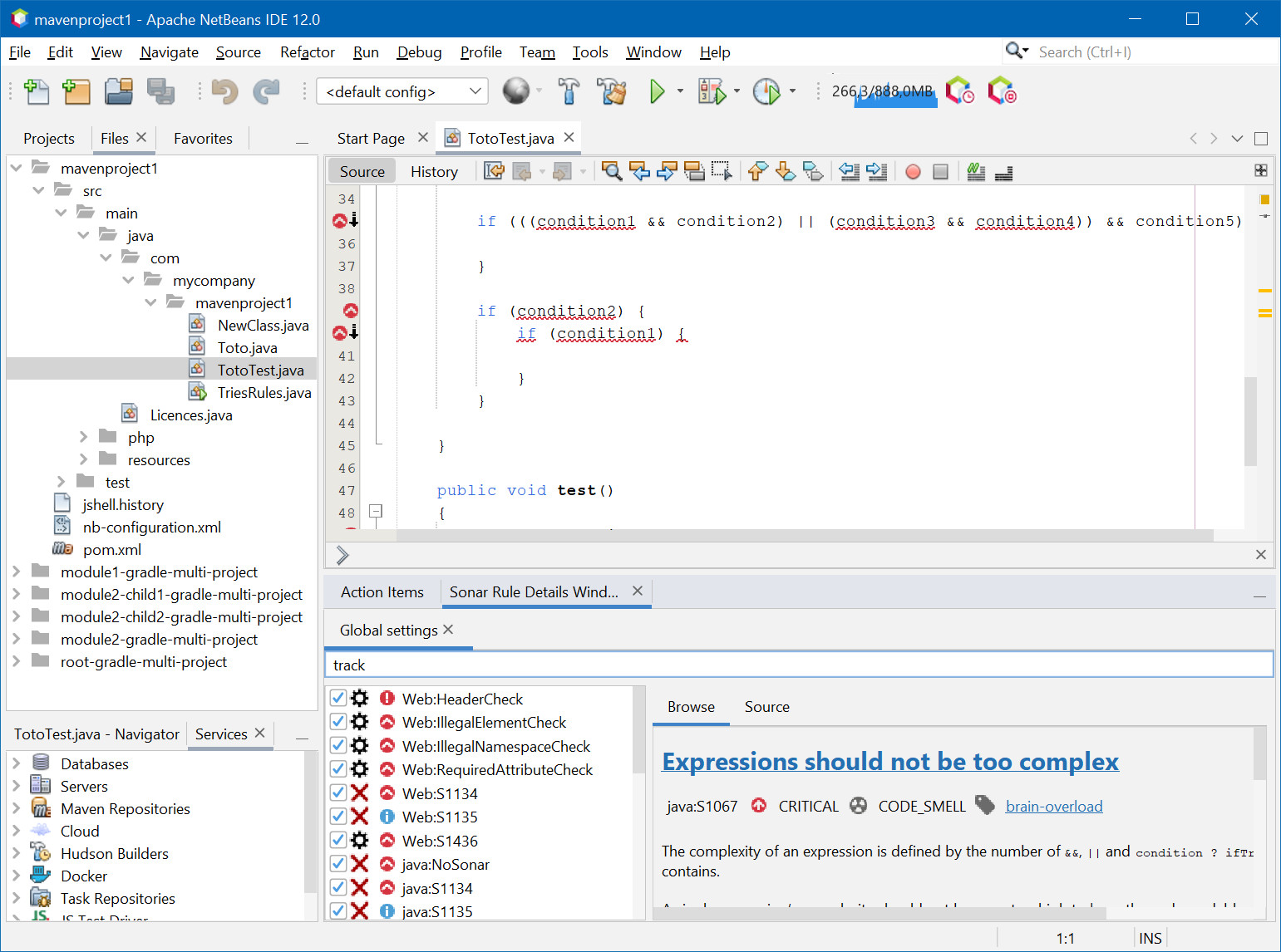 sonarruledetailswindowwithnamefilter