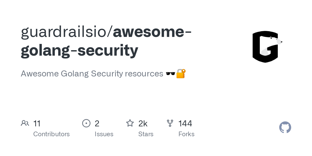 awesome golang security