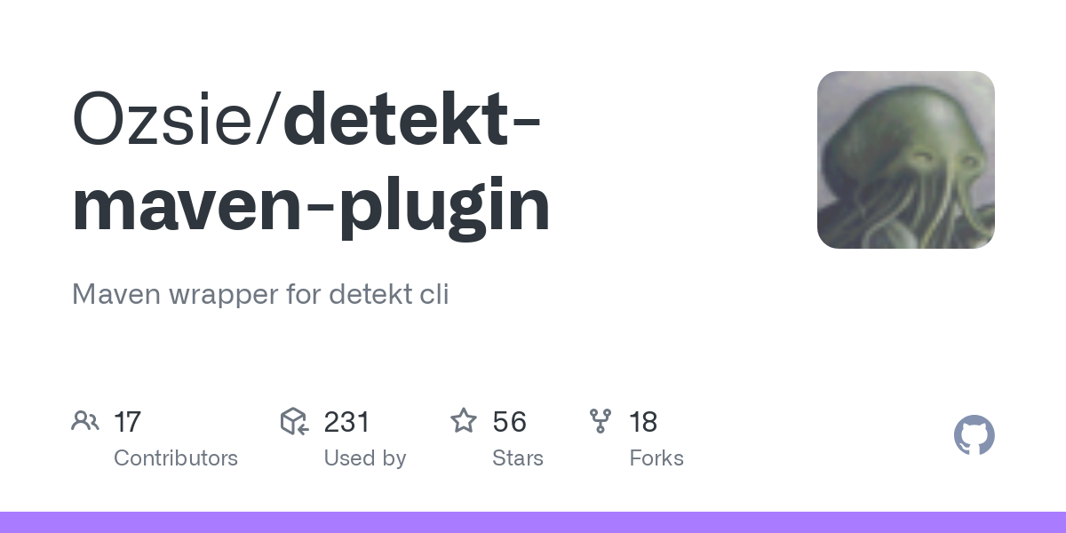 detekt maven plugin