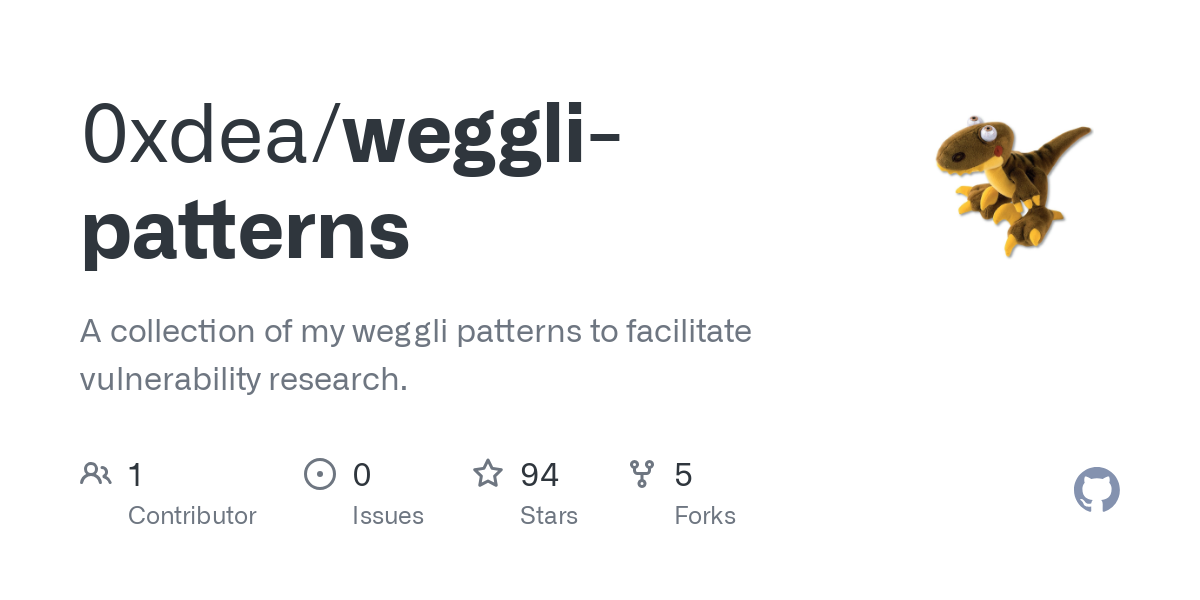 weggli patterns