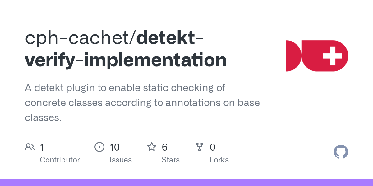 detekt verify implementation